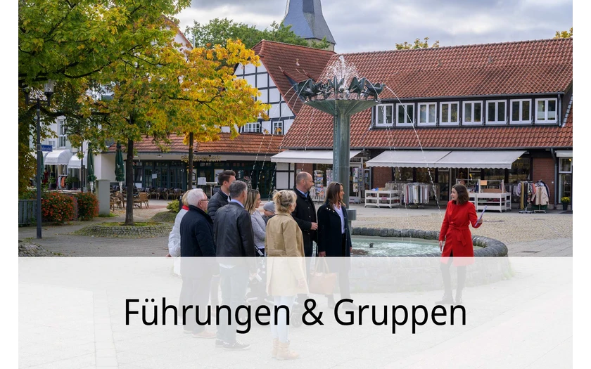 Führungen und Gruppenangebote