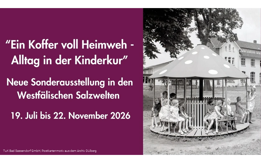 Ein Koffer voll Heimweh - Neue Sonderausstellung in den Westfälischen Salzwelten
