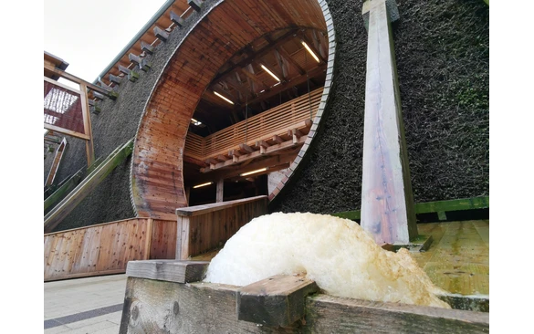 Das Gradierwerk im Kurpark Bad Sassendorf