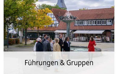 Führungen und Gruppenangebote
