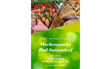 Wochenmarkt in Bad Sassendorf