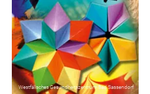 "Origami" ist ein Angebot in der Kreativwerkstatt der Klinik Lindenplatz in Bad Sassendorf.