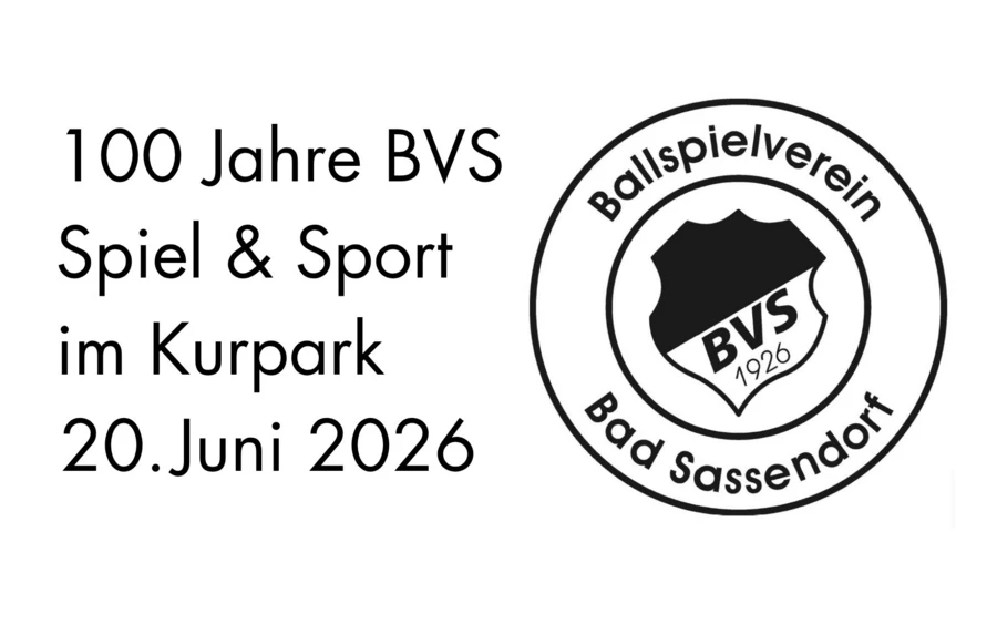 100 Jahre BVS - Sport und Spiel im Kurpark Bad Sassendorf