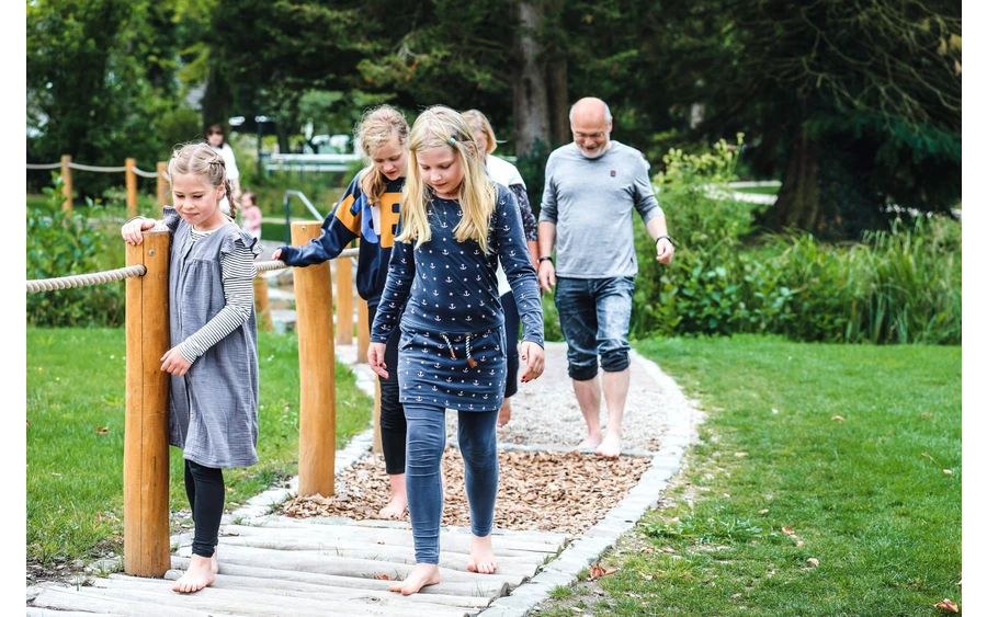 Barfußpfad im Kurpark Bad Sassendorf