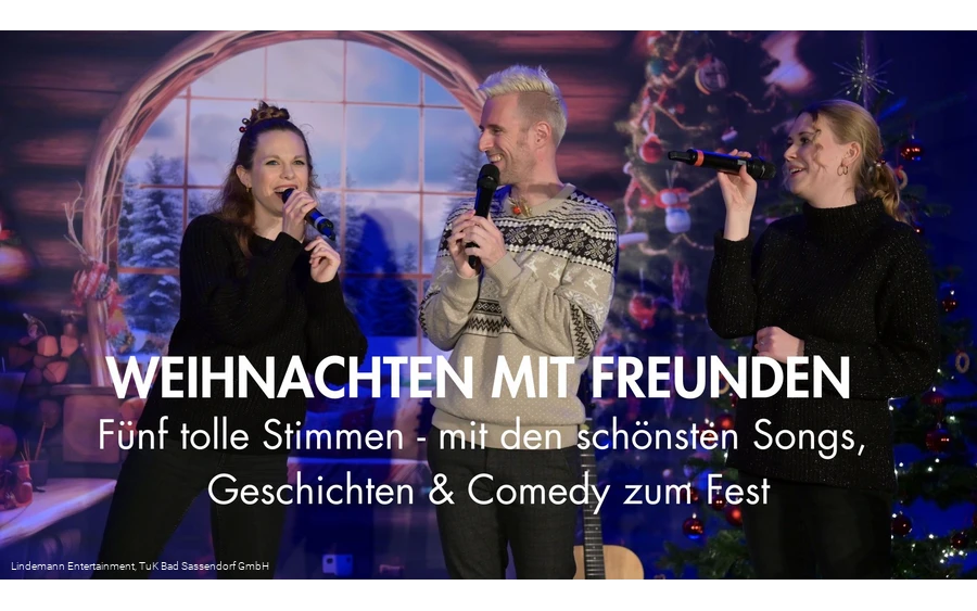 Weihnachten mit Freunden - Konzert in der Kulturscheune Bad Sassendorf