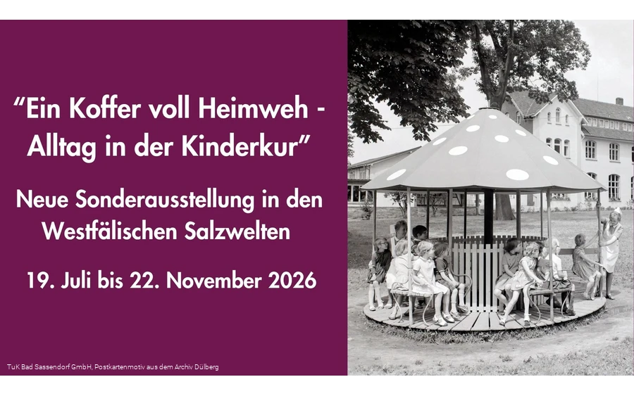 Ein Koffer voll Heimweh - Neue Sonderausstellung in den Westfälischen Salzwelten