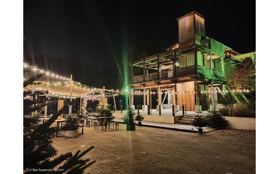 Winterlounge am Gradierwerk Bad Sassendorf