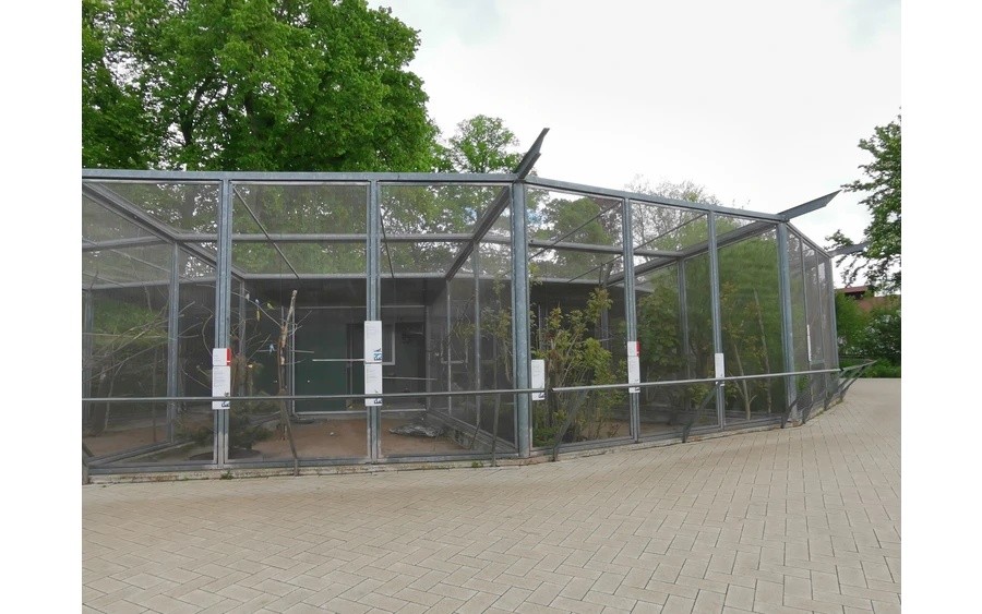 Vogelvoliere im Kurpark Bad Sassendorf