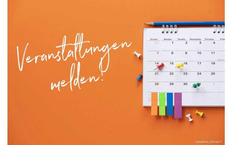 Veranstaltungen melden