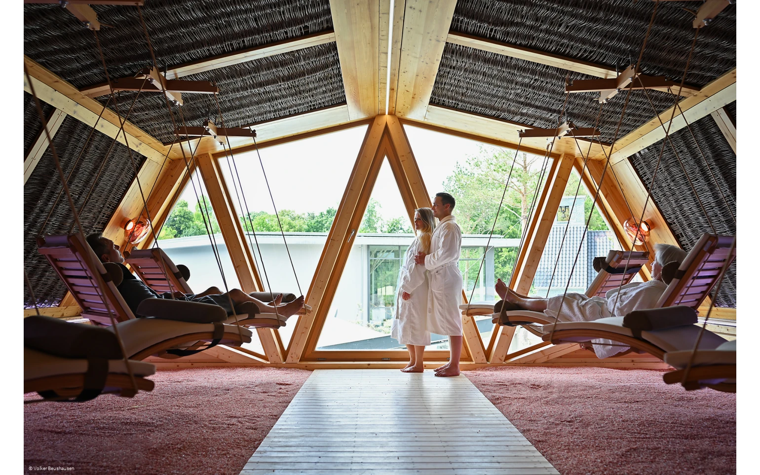 Ruheraum im Gradierwerk