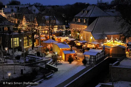 Weihnachtsmarkt - Draufsicht