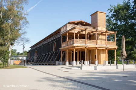 Architektur Gradierwerk - Kopfbauwerk