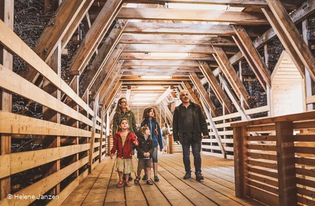 Architektur Gradierwerk - Wandelgang