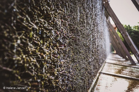 Architektur Gradierwerk - Rieseltisch
