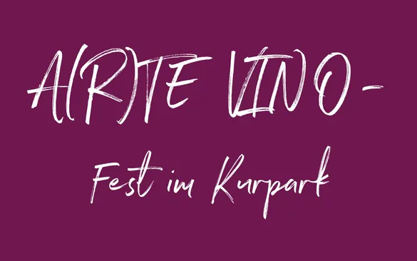 AHRTE VINO - Titelbild