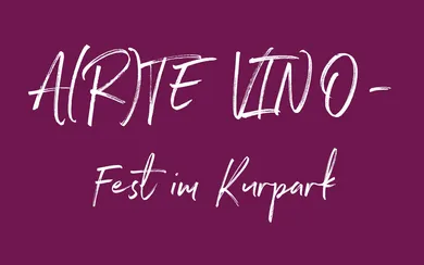 AHRTE VINO - Titelbild