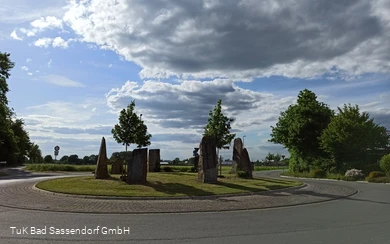 Steinkreis (Skulptur Kreisverkehr Heppen)