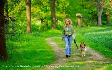 Naturschutzgebiet Rosenau (mit Hund)