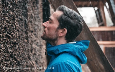 Durchatmen am Gradierwerk