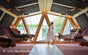 Ruheraum im Gradierwerk