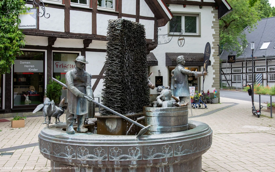 Bonifatius-Brunnen Bad Sassendorf (Sassendorfer Salzspuren)