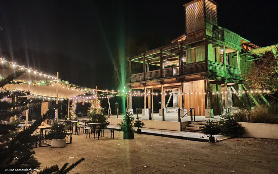 Winterlounge am Gradierwerk Bad Sassendorf