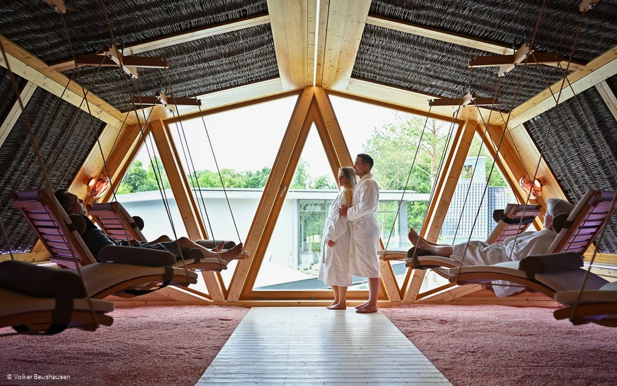 Ruheraum im Gradierwerk