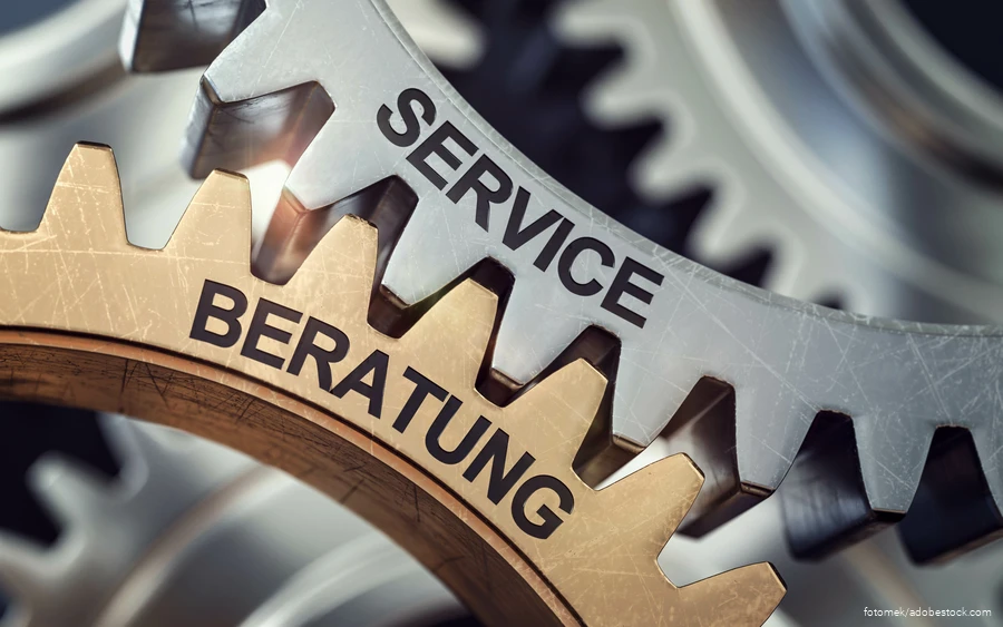 Beratung und Service