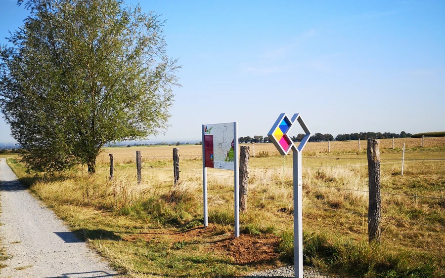 Blickwinkel Hellwegbörde (LEADER-Radroute Wasser.Wege.Winkel) Blickwinkel wie diese sind auch zu finden im Kurpark und im Naturschutzgebiet entlang der Rosenau.