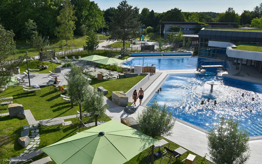Börde Therme - Blick von oben