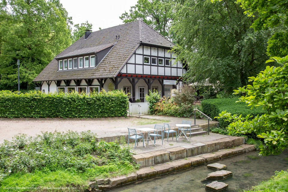 Café Brunnenhaus - ehem. Brunnenhaus (Sassendorfer Salzspuren)