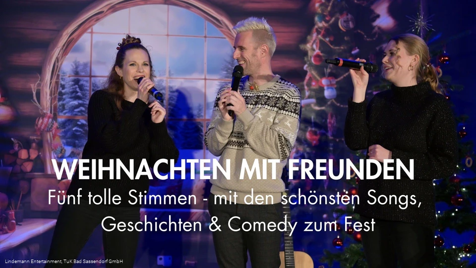 Weihnachten mit Freunden - Konzert in der Kulturscheune Bad Sassendorf