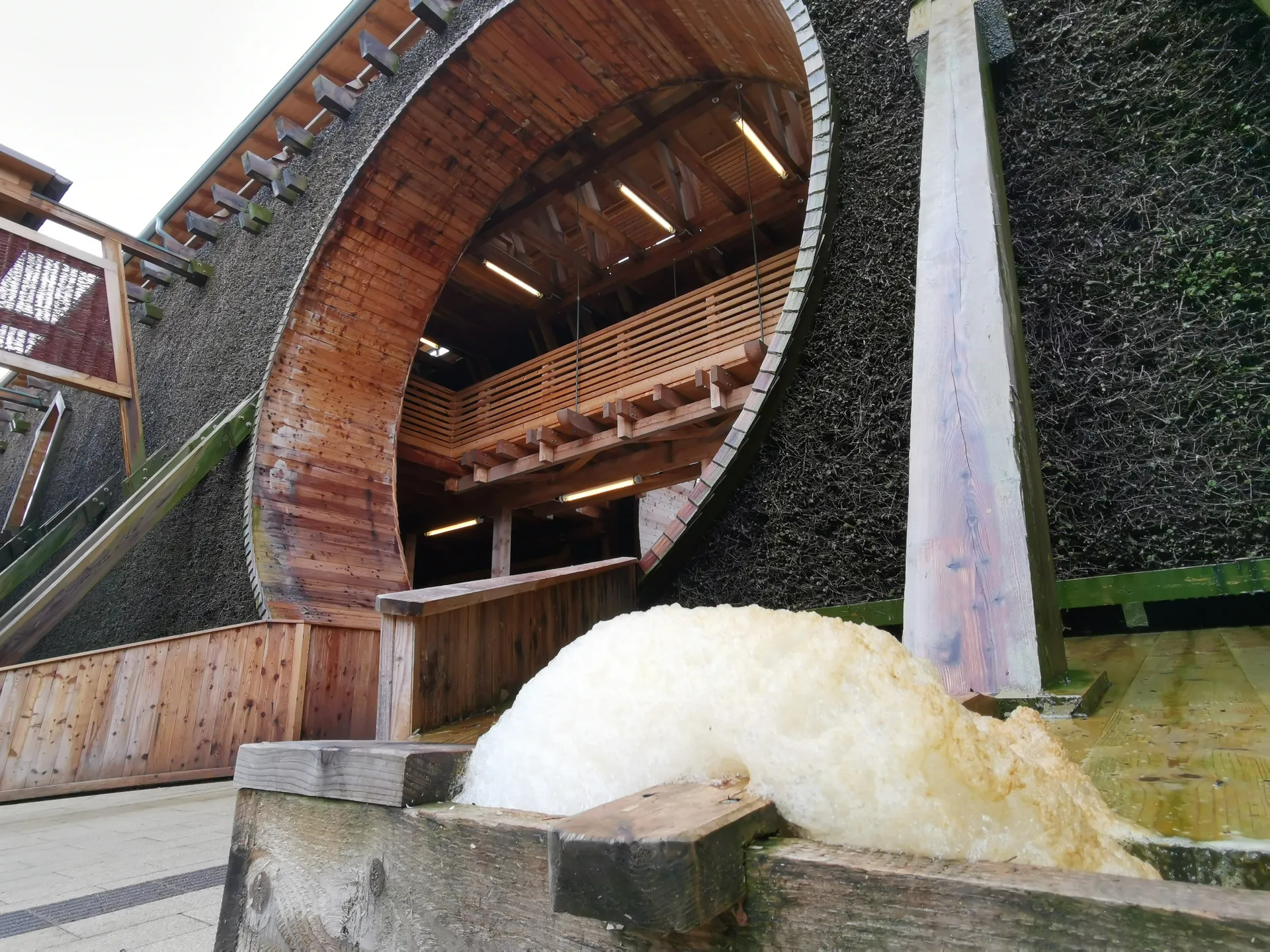 Das Gradierwerk im Kurpark Bad Sassendorf