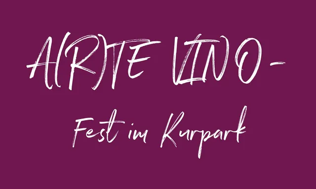 AHRTE VINO - Titelbild