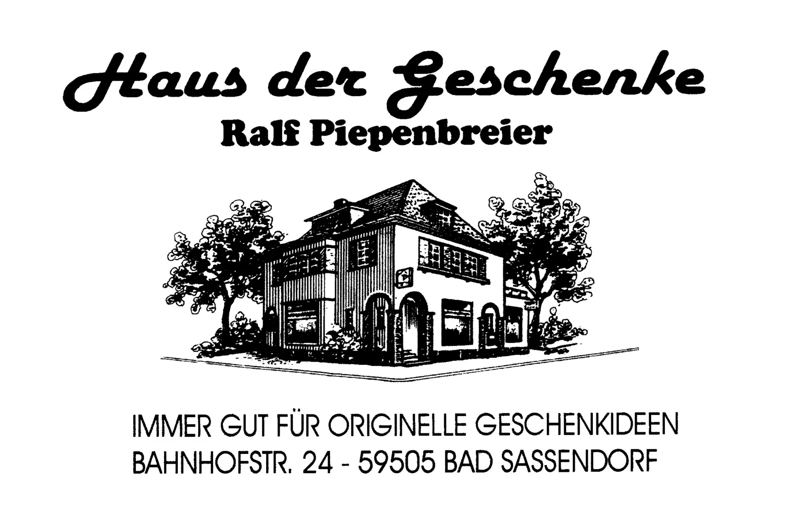 Logo Haus der Geschenke Piepenbreier