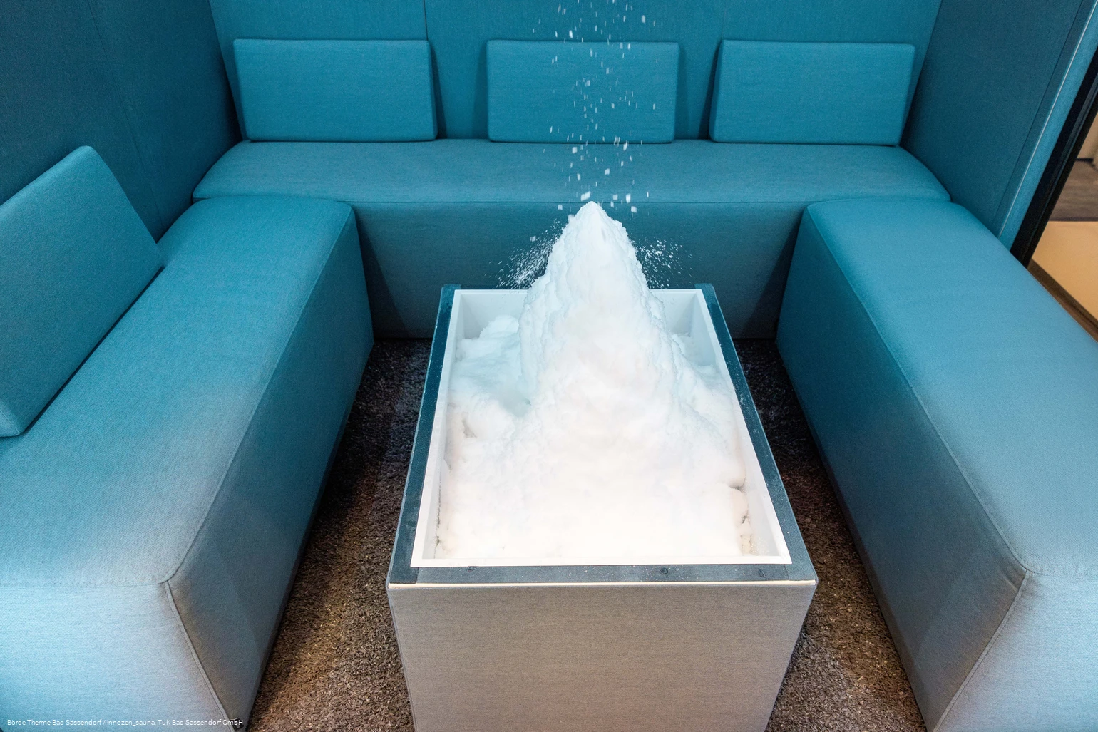 Schneekammer in der Börde Therme Bad Sassendorf