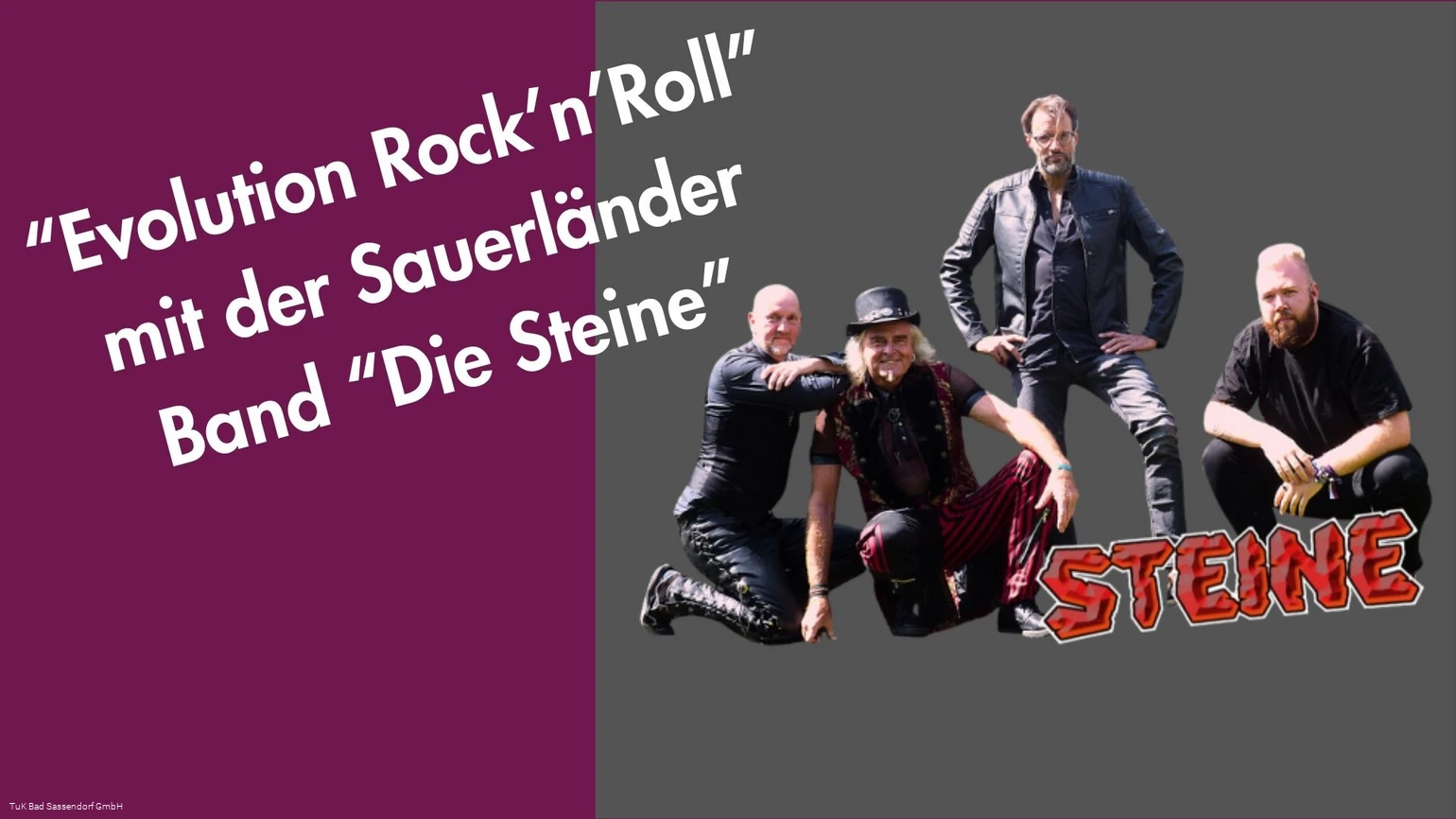 Die Steine - Konzert in der Kulturscheune Bad Sassendorf