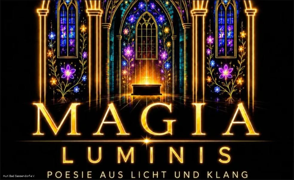 MAGIA LUMINIS - Lichtkunst in der Ev. Kirche Bad Sassendorf