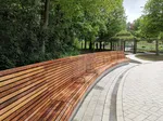 Neue Sitzgelegenheiten im Kurpark Bad Sassendorf