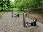 Fitnessgeräte im Kurpark Bad Sassendorf