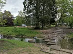 Pfad über die Rosenau im Kurpark Bad Sassendorf