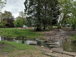 Pfad über die Rosenau im Kurpark Bad Sassendorf