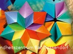 "Origami" ist ein Angebot in der Kreativwerkstatt der Klinik Lindenplatz in Bad Sassendorf.