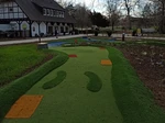 Auch den Möhnesee gibt es auf der Adventuregolf-Anlage im Kurpark Bad Sassendorf zu entdecken.