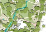 Mit dem Projekt "Kurpark 3.0" entstehen viele neue Angebote im Kurpark Bad Sassendorf, z. B. ein Barfußpfad und ein Niedrigseilgarten.