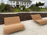 Neue Sitzgelegenheiten im Kurpark Bad Sassendorf