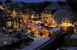Weihnachtsdorf Bad Sassendorf - Draufsicht